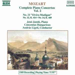 Andras Ligeti / Mozart : Piano Concertos Vol.2