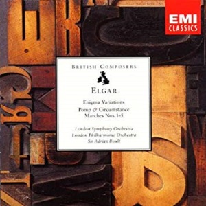 Adrian Boult / Elgar : Enigma Variations Op.36, Pomp and Cicumstance Marches Nos.1-5 Op.39