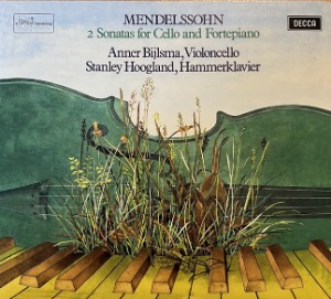 Anner Bylsma &amp; Stanley Hoogland / Mendelssohn: 2 Sonatas For Cello Anner Bylsma (DIGI-PAK)