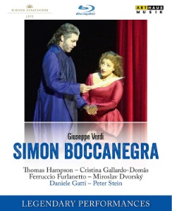 [Blu-ray] Thomas Hampson, Daniele Gatti, Ferruccio Furlanetto / Verdi : Simon Boccanegra