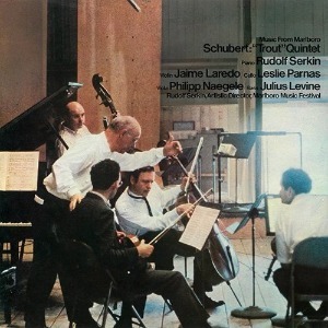 Rudolf Serkin / Jaime Laredo / Leslie Parnas / Philipp Naegele / Julius Levine ‎/ Schubert: &quot;Trout&quot; Quintet