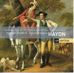 Sigiswald Kuijken / Elizabeth Wallfisch / Haydn: Symphonies Nos.26, 52, 53 (2CD)