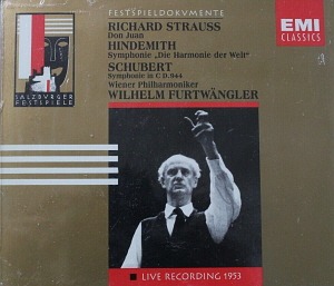 Wilhelm Furtwangler / Strauss, Hindemith, Schubert - Live 1953 (2CD)