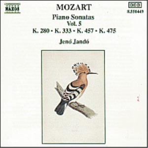 Jeno Jando / Mozart : Piano Sonatas Vol.5 - No.2 K.280, No.13 K.333, No.14 K.457, Fantasia K.475