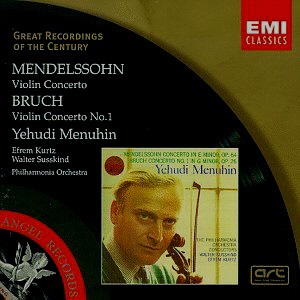 Yehudi Menuhin, Efrem Kurtz, Walter Susskind / Mendelssohn, Bruch: Violin Concertos