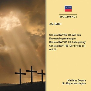 Roger Norrington / Bach : Cantatas BWV 82, 35, 158 &amp; 56