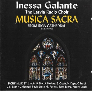 Inessa Galante &amp; Latvian Radio Choir / 종교음악집 (Musica Sacra)