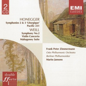 Kurt Weill, Mariss Jansons / Arthur Honegger: Orchestral Works (2CD)