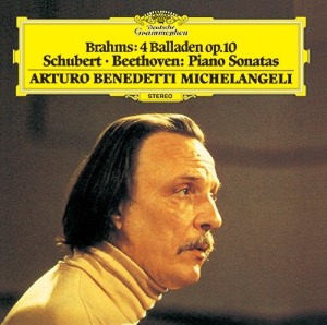 Arturo Benedetti Michelangeli / Brahms: 4 Balladen Op. 10: Schubert: Klaviersonate: Piano Sonata D.537 (SHM-CD)