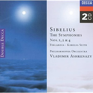 Vladimir Ashkenazy / Sibelius : Symphony No.1, No.2, No.4 (2CD)