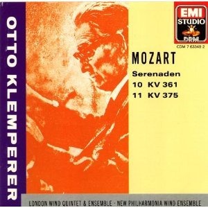 Otto Klemperer / Mozart: Serenaden 10 KV 361, 11 KV 375
