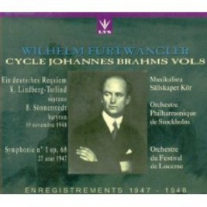 Wilhelm Furtwangler / Brahms: Cycle Johannes Brahms Vol.8 (2CD)