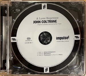 John Coltrane / A Love Supreme (SACD Hybrid, 북클릿 없음)
