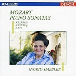 Ingrid Haebler / Mozart: Piano Sonata No.13 K.333, No.4 K.282 &amp; No.17 K.570