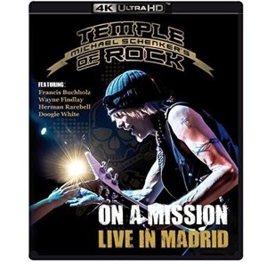 [Blu-ray] Michael Schenker&#039;s Temple Of Rock / On A Mission - Live In Madrid (4K Ultra HD)