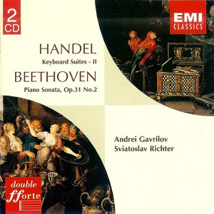 Andrei Gavrilov, Sviatoslav Richter / Handel, Beethoven: Keyboard Suites II, Piano Sonata, Op.31 No.2 (2CD)