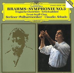 Claudio Abbado / Brahms : Symphony No.3, Tragic Overture