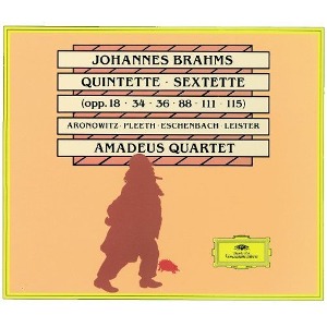 Amadeus Quartet / Brahms: Quintet, Sextet (3CD)