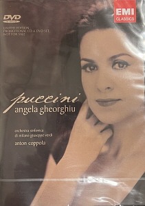 [DVD] Angela Gheorghiu / Puccini (CD+DVD, 홍보용, 미개봉)