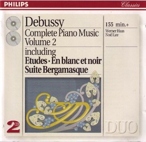 Werner Haas, Noel Lee / Debussy: Complete Piano Music Volume 2 (2CD)