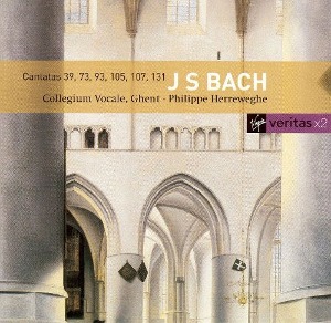 Philippe Herreweghe / Bach: Cantatas BWV39, 73, 93, 105, 107, 131 (2CD)