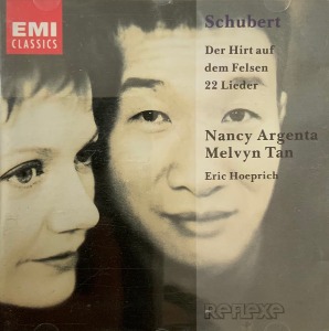Nancy Argenta, Melvyn Tan / Schubert Der Hirt Auf Dem Felsen 22 Lieder