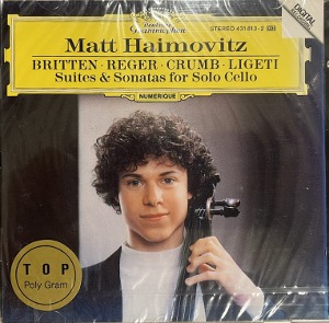Matt Haimovitz / Britten, Reger, Crumb, Ligeti: Suites and Sonatas for Solo Cello (미개봉)