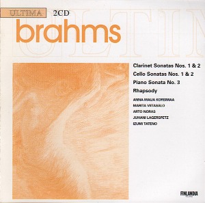 Anna-Maija Korsimaa, Marita Viitasalo / Brahms: Cello Sonatas Nos. 1 &amp; 2 / Piano Sonata No. 3 / Rhapsody (2CD)