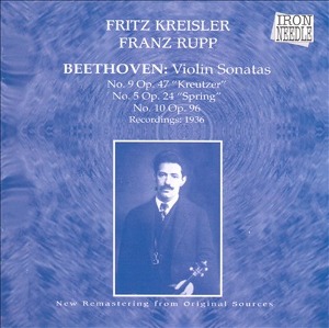 Fritz Kreisler / Beethoven : Violin Sonata (미개봉)