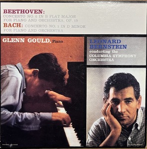 Glenn Gould, Leonard Bernstein / Beethoven / Bach: Concerto No. 2 In B Flat Major For Piano And Orchestra, Op. 19 (LP MINIATURE)