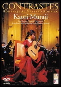 [DVD] Kaori Muraji (무라지 카오리) / Contrastes : Homeanje Al Maestro Rodrigo