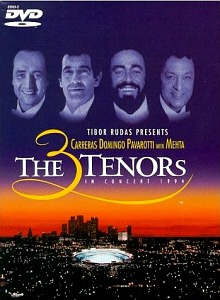 [DVD] 3 Tenors - Carreras Domingo Pavarotti With Mehta / The 3 Tenors In Concert 1994 (미개봉)