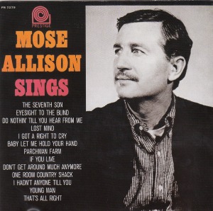 Mose Allison / Mose Allison Sings (RVG REMASTERS)
