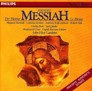 John Eliot Gardiner / Handel: Messiah Highlights