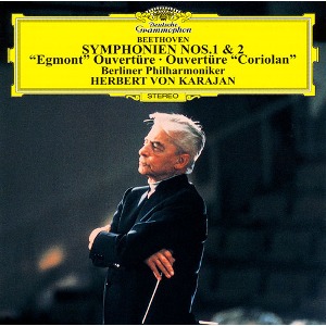 Herbert Von Karajan / Beethoven: Symphonien No. 1 &amp; 2 (SHM-CD)