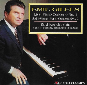 Emil Gilels, Kiril Kondrashin / Liszt Piano Concerto No. 1, Saint-Saens Piano Concerto No. 2 (미개봉)