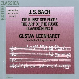Gustav Leonhardt / Bach: Die Kunst Der Fuge = The Art Of The Fugue / Clavierübung II (2CD)