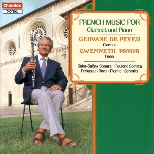 Gervase de Peyer, Gwenneth Pryor / French Music For Clarinet And Piano (미개봉)