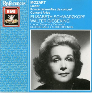 Elisabeth Schwarzkopf, Walter Gieseking, George Szell, Alfred Brendel / Mozart: Concert Arias