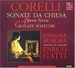 Enrico Gatti / Corelli : Violin Sonata, Op.3 &#039;Sonate Da Chiesa&#039;, Opera Terza (2CD, DIGI-PAK)