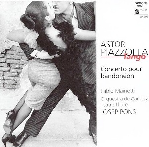 Josep Pons / Astor Piazzolla: Tango / Concerto Pour Bandoneon