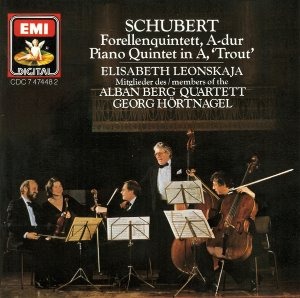 Elisabeth Leonskaja, Alban Berg Quartett, Georg Hortnagel / Schubert: Forellenquintett, A-dur, Piano Quintet In A, &#039;Trout&#039;