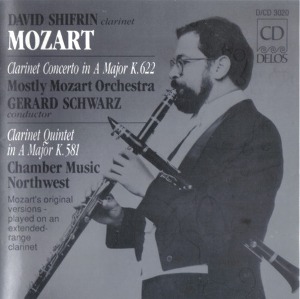 David Shifrin, Gerard Schwarz / Mozart: Clarinet Quintet