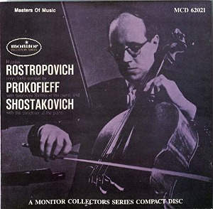 Mstislav Rostropovich / Richter: Rostropovich Plays Prokofieff And Shostakovich Cello Sonatas (미개봉)