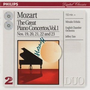 Mitsuko Uchida, Jeffrey Tate / Mozart: The Great Piano Concertos, Vol. 1 (2CD)