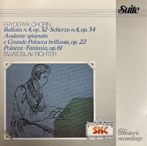 Sviatoslav Richter / Chopin: Ballata N. 4, Op. 52 / Scherzo N. 4, Op. 54 / Andante Spianato E Grande Polacca Brillante,Op. 22 / Polacca - Fantasia, Op. 61