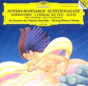 정명훈 / Rimsky-Korsakov: Scheherazade Op.35, Stravinsky: L&#039;Oiseau De Feu (SHM-CD)