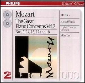 Mitsuko Uchida, Jeffrey Tate / Mozart: The Great Piano Concertos, Vol. 3 (2CD)
