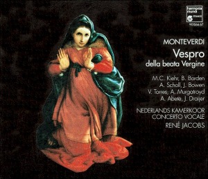 Andreas Scholl / Maria Cristina Kiehr / Rene Jacobs / Monteverdi : Vespro Della Beata Vergine (2CD)