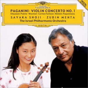Shoji Sayaka / Zubin Mehta / Paganini : Violin Concerto No.1 (SHM-CD)